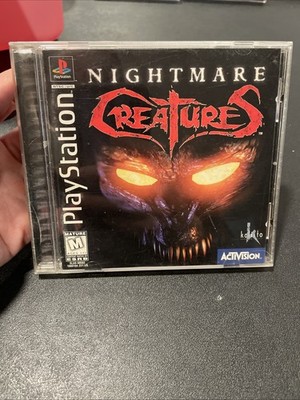 Nightmare Creatures (Sony PlayStation 1, 1997) CIB.