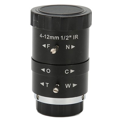 Camera Lens 4 12mm 1/2in HD Manual Change Zoom Industrial Telephoto Lens For FY