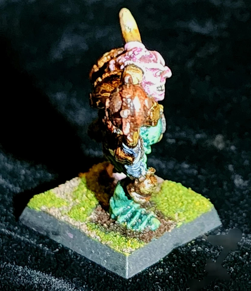 GW Citadel Champions of Chaos Painted Champion of Nurgle - OOP - Image 3 of 4