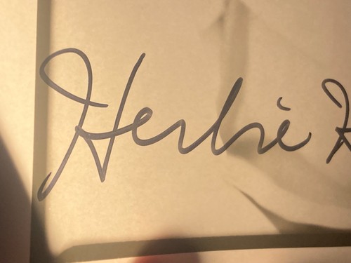 Hand SIGNED Herbie Hancock 8x10 Vintage VERVE Press Photo (4ee) Jazz Keyboardist - Picture 4 of 7