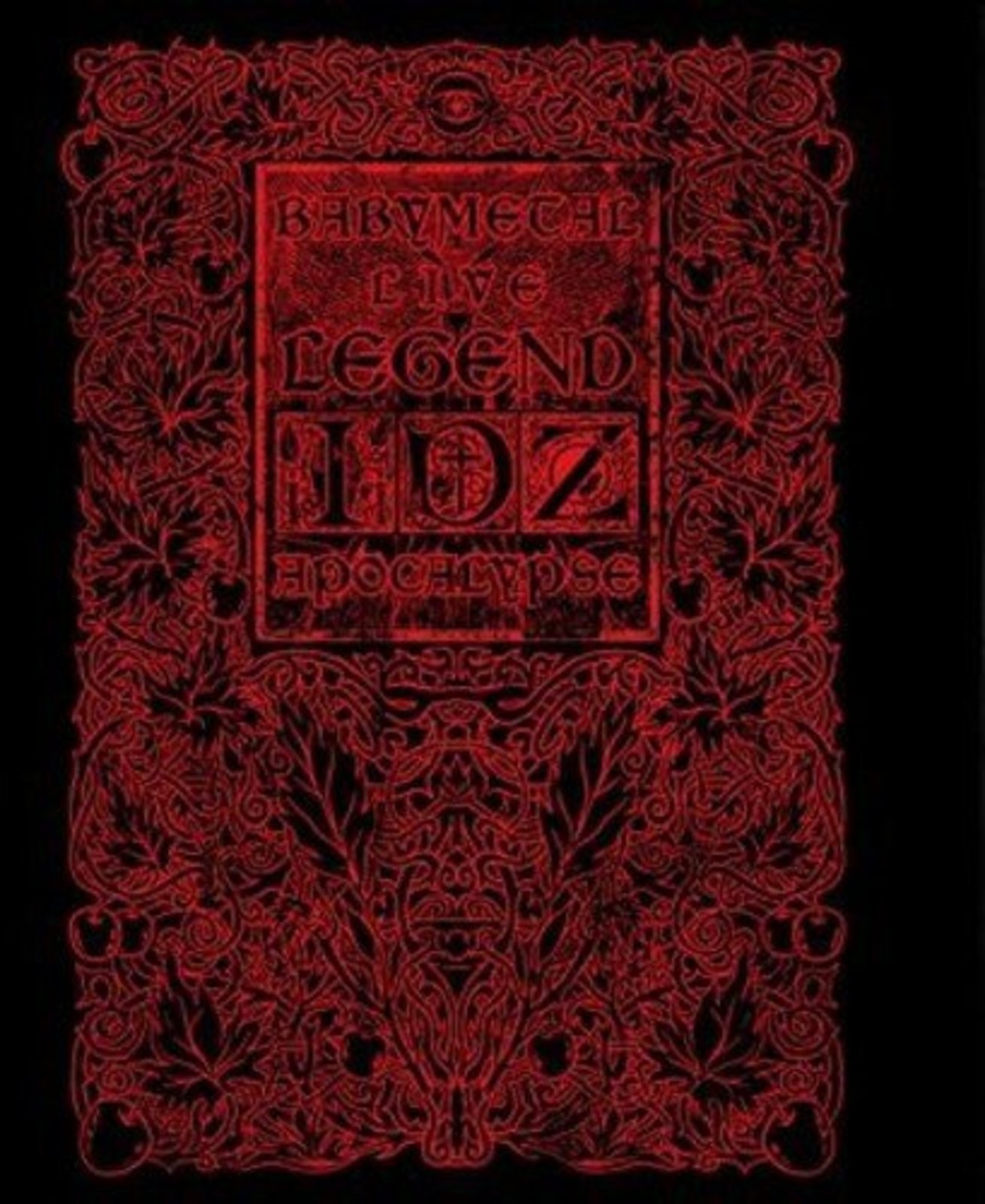 BABYMETAL/LIVE LEGEND I D Z APOCALYPSE/Blu-ray Booklet F/S w/Tracking# Japan New
