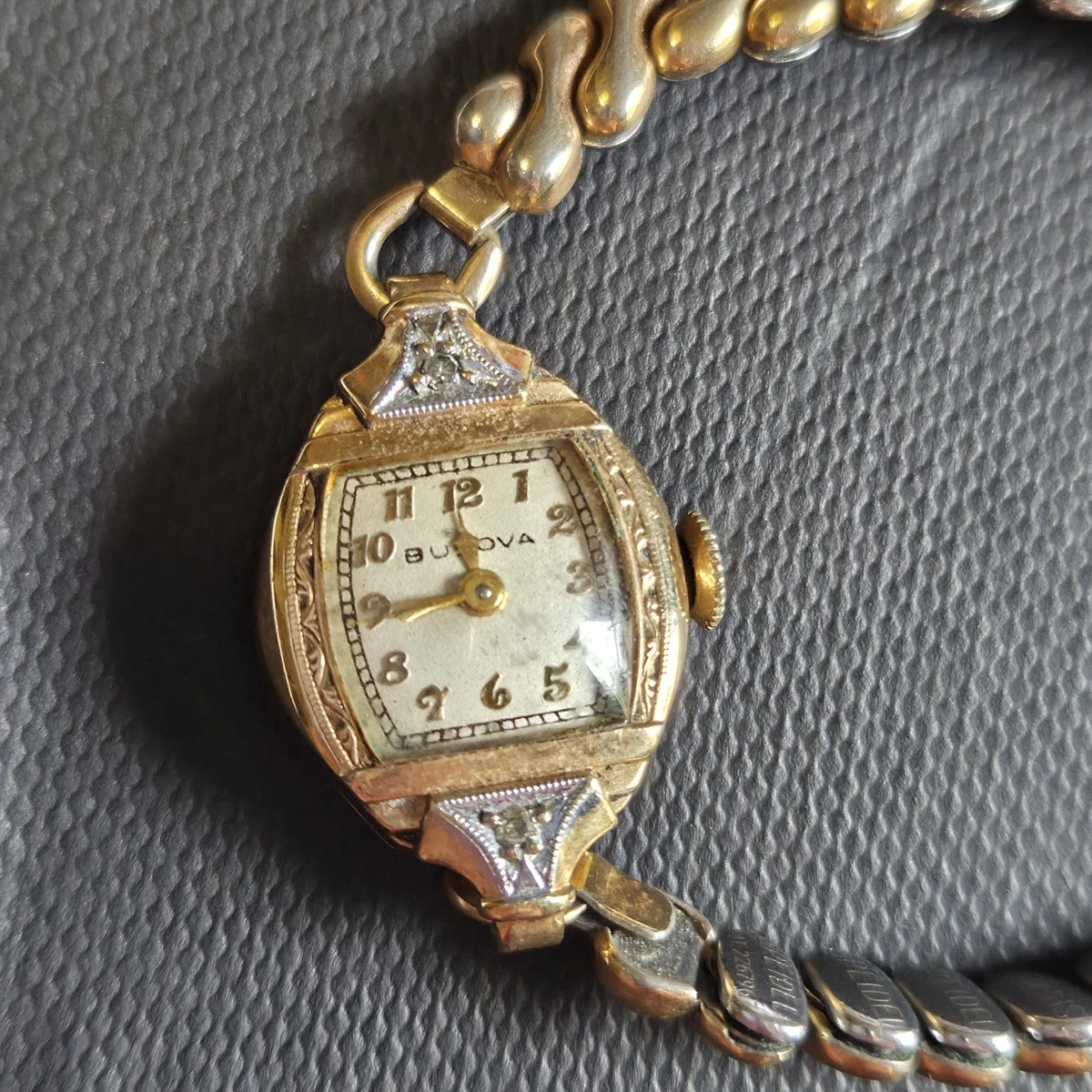 Bulova Diamond Wristwatches Gold Filled Women for sale - eBay display picture 1