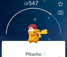 Pokémon Go / Shiny Red Hat Pikachu / Kostüm Go Tour 2026