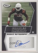 2019 Sage Hit Premier Draft Rookie Auto Black Charles Omenihu #A18 Auto z7h