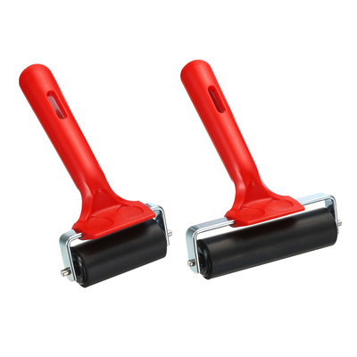 2,4'' 4'' Gummirolle 2er Pack Anti-Rutsch für Tapeten 2 Größen