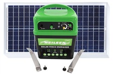 12V 25W Solar Powered Electric Fence Energiser for Livestock Neilsen