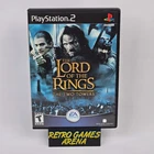 The Lord of the Rings: Two Towers (PlayStation 2 PS2) Black Label CIB COMPLETE