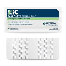 KICTeam - Waffletechnology Cleaning Cards for MICR Check Readers 15 Cards -...