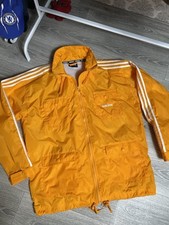 Adidas Vintage Jacket 90s Orange Track Made In Taiwan Rare Men s Size Medium