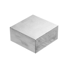 63x63x30mm Steel Bench Block, Steel Block Metal Bench Block No Holes, Square