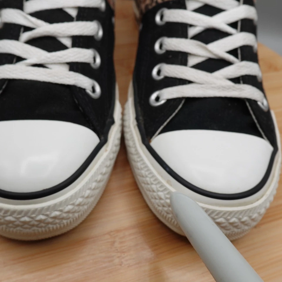 Converse Shoes Womens 8 Chuck Taylor All Star Betty Bow Cheetah Sneaker MinFlaw - Image 3 of 4