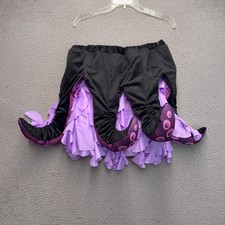 Disney Ursula Plush Tentacles Skirt Womens One Size Black Purple Little Mermaid
