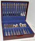 60 Pc Oneida Renoir Pembrooke Stainless Steel Flatware - Can Use With Brahms