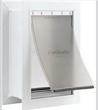 PetSafe Never Rust Wall Entry Pet Door - Telescoping Frame - Size S