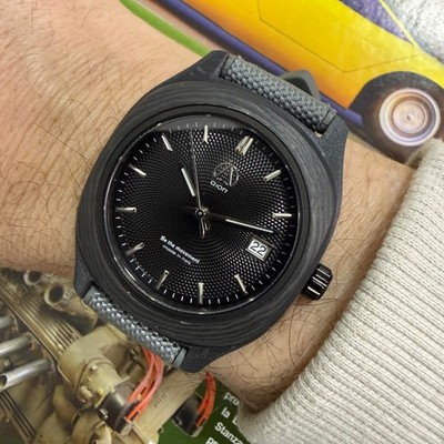 Orologio Uomo Aion Nuovo Puro Elemento MK3 NH35 Be the Movement Carbon Composite