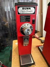 Bunn Coffee Mill Commercial Burr Grinder G3-T RED 11450-0002 G3T G3 T 120V