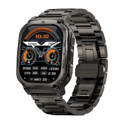 TANK M3 Special Edition AMOLED Smartwatch Black Fitness Tracker with HD Display