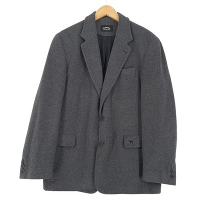 Camel Collection Vintage Blazer Schurwolle Lp8 Größe EU 50 UK/US 40R