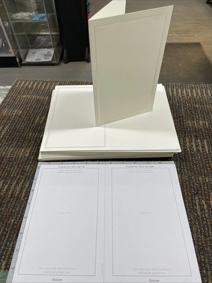 NUEVO CELEBREMOSLO!!!! Kit de papel para programa de ocasiones medio pliegue *EN CAJA ABIERTA Foto 2 de 4