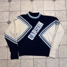 Vintage 60s 70s Cheerleader Supply Co. Orlon Acrylic Sweater