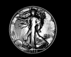 1918 S # 4 WALKING LIBERTY HALF DOLLAR