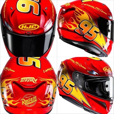 Hjc Rpha 11 Pro Lightning Mcqueen HJC Disney Cars Helmet L