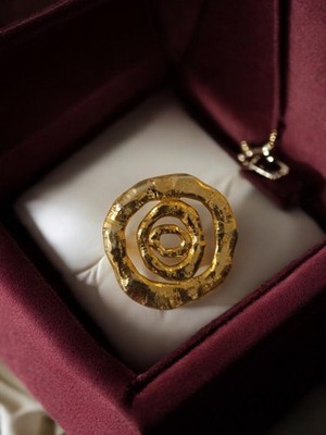 Antike ausgefallene Vintage Retro Brosche, Schmuck gebraucht für Sammlung oder cos