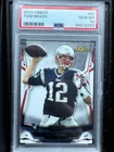 2014 TOPPS FINEST TOM BRADY #97 PSA 10 Free Shipping