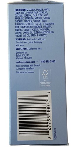 SeaBreeze Classic Clean Toning & Clarifying Moisture Bar Soap 6.5 oz ea Lot of 2 - Picture 2 of 5