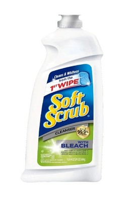 Soft Scrub with Bleach Antibacterial Multi Surface Cleanser 24 Oz FAST DELIVERY