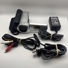 Sony DCR-SR45 Handycam Digital Video Camcorder w/ AC-L200 AC Adapter  RCA Cable