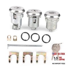 Car Door Locks with 2 Keys - 3PCS Cutlass Lock Set Door Trunk