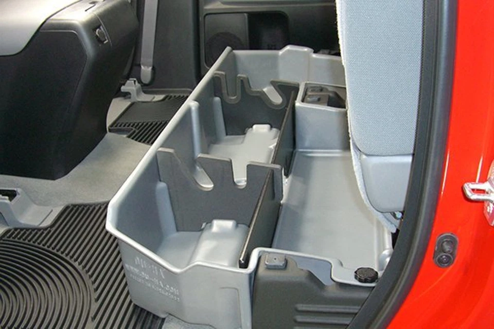 Du-Ha 60052 Gray Under Seat Storage Gun Case for Toyota Tundra Crew Cab Pickup Foto 4 de 4
