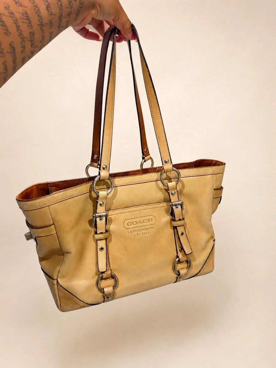 バッグ COACH Carryall Tote Bag with Buckle Coach Buckle Tote Bags & Handbags for Women for sale | eBay