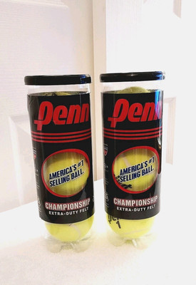 Penn Tennis Championship Extra Duty Felt High Altitude Tennis Balls 3 Balls-2ct.