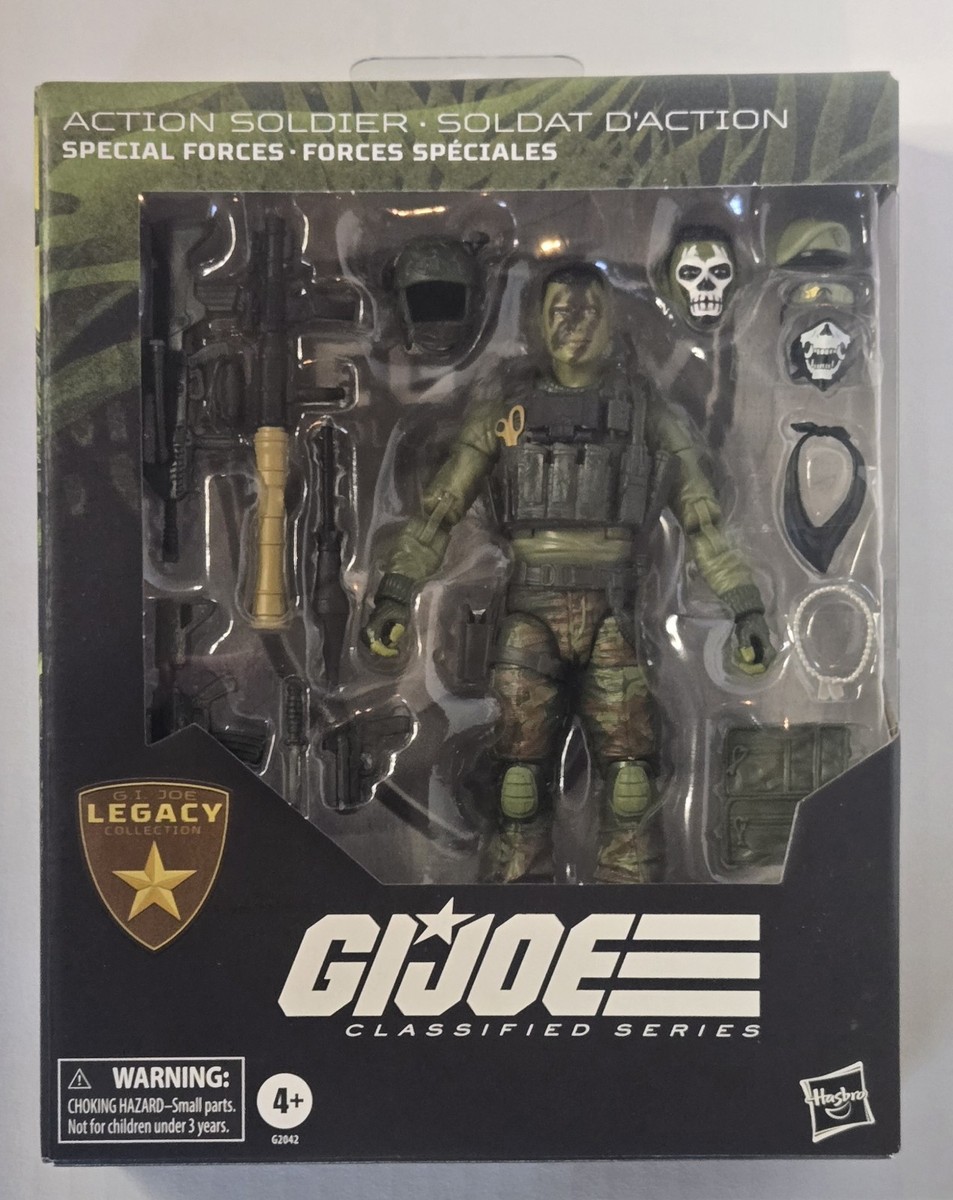 G.I. Joe Classified Series Legacy Action Soldier 6” Figure Hasbro