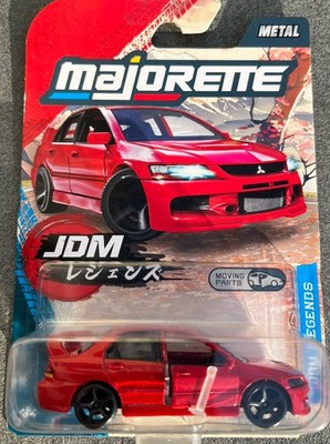Majorette Modellauto JDM Legends Mitsubishi Lancer Evolution 9 rot neu OVP