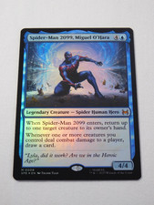 Spider-Man 2099 Miguel O'Hara Foil 0008 Spider-Man Magic the Gathering