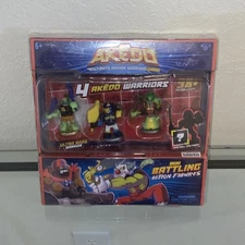 Akedo Ultimate Arcade Warriors Mini Battling Action Figures 4 Pack New