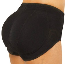 SILICONE BUTT PADDED Brief Panty Underwear Enhancer Buttocks Shapewear Girdle