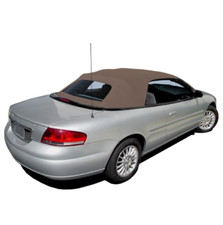 Fits 2001-06 Chrysler Sebring Convertible Top Only Sandalwoodgray Twillfast