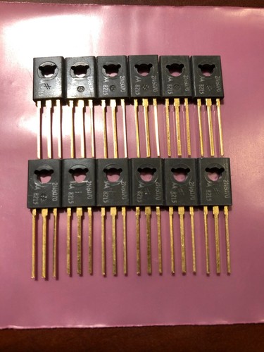 Motorola 2N6070 Sensitive Gate Gold Leads Triacs 100 Volts 4 Amps TO126 - 9 pcs - Picture 2 of 5