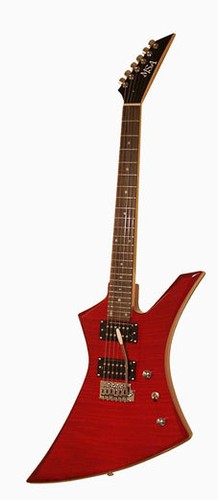 E-Gitarre im Pfeildesign, verschiedene Modelle / Farben, FV5 schwarz,rot,blau - Bild 5 von 7