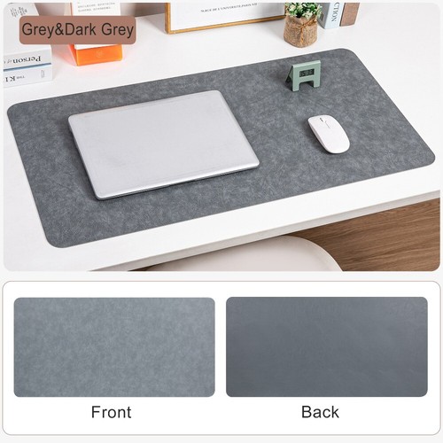 Non-slip Mouse Pad Cowhide Patterned Computer Laptop Mousepad Home Office - Photo 10/13