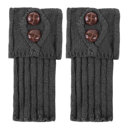 Women Boot Knit CuffsShort Crochet Leg Warmers Variety of Styles Winter Warm ... - Picture 4 of 5