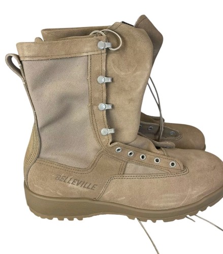 Belleville 790V Tactical Tan Steel Toe Combat Boots Mens US Sz 11.5 R *NIB - Picture 2 of 8