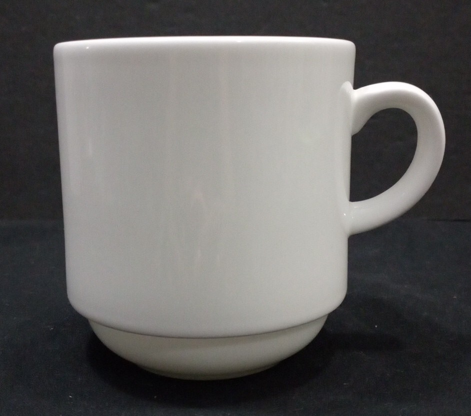 Replacement Fortessa Fortaluxe White Porcelain Cassia 12 Oz Coffee