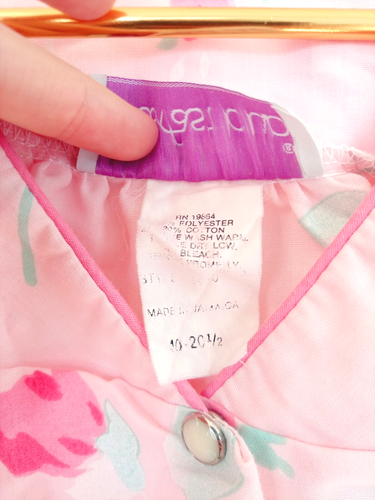 Vintage Pink Floral House Dress Size 2X Nightgown Breakfast Club Granny Cottage - Picture 3 of 8