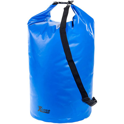 Xcase Schwimmsack wasserdicht: Wasserdichter Packsack 70 Liter, blau