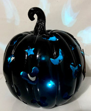NWTMICKEY Cut Out LIGHT UP Black PUMPKIN DISNEY by Celebrate Together HALLOWEEN